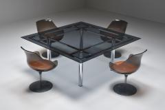 Tobia Scarpa Tobia Scarpa Chrome Dining Table 1970s - 2269241