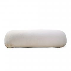 Tobia Scarpa Tobia Scarpa Style Mid Century Italian Boucle and Chrome Sofa - 4559418