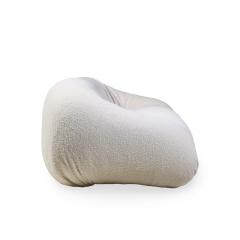 Tobia Scarpa Tobia Scarpa Style Mid Century Italian Boucle and Chrome Sofa - 4559419