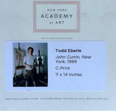 Todd Eberle C Print Photograph of Artist Studio John Currin New York 1999  - 3696330