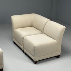 Todd Hase Jean Michel Frank Style Modern Modular Sofa Beige Fabric 2010s - 3741609