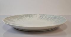 Toini Muona Toini Muona Large Decorative Dish in Natural White Stripes Arabia 1954 - 4042768