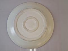 Toini Muona Toini Muona Large Decorative Dish in Natural White Stripes Arabia 1954 - 4042771