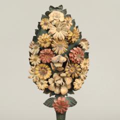 Tole Floral Ornament - 3944366