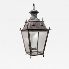 Tole and Glass French Lantern - 3546891