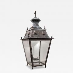 Tole and Glass French Lantern - 3546895