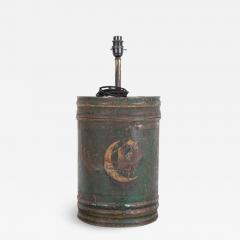 Toleware Tea Cannister Lamp - 2038084