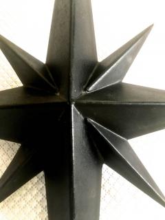 Tom Dixon Awesome Pair of Wrought Iron Star Sconces Attributed to Tom Dixon First Period - 367111