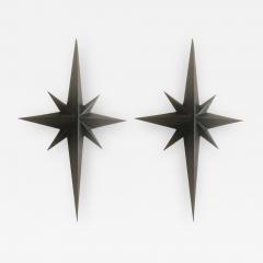 Tom Dixon Awesome Pair of Wrought Iron Star Sconces Attributed to Tom Dixon First Period - 367231