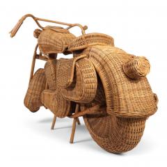 Tom Dixon Tom Dixon attributed Harley Davidson sculpture for Habitat in rattan 1990 - 4749795
