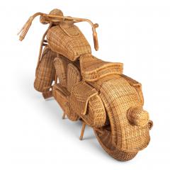 Tom Dixon Tom Dixon attributed Harley Davidson sculpture for Habitat in rattan 1990 - 4749798