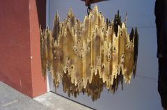 Tom Greene Brutalist Chandelier by Tom Greene for Feldman Lighting - 1026383