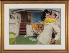 Tom Lovell Lovers on a Boat Below Deck - 1198219