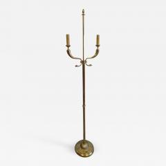 Tomaso Buzzi Pair Italian Mid Century Brass Floor Lamps Attributed Tomaso Buzzi and Gio Ponti - 1803018