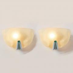 Tomaso Buzzi Pair of Italian 1930s wall lights by Tomaso Buzzi for Venini - 745110