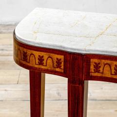 Tomaso Buzzi Tomaso Buzzi Wooden Console with Marble Top 40s - 4011730