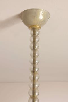 Tomaso Buzzi Tomaso Buzzi lattimo glass chandelier for Venini Italy 1930s - 4316996