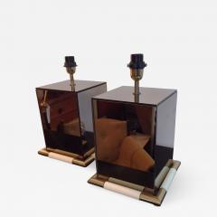 Tommaso Barbi 1970s Rare Pair of Tommaso Barbi Table Lamps - 255201