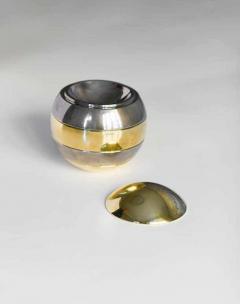 Tommaso Barbi 70s Ashtray Set by Tommaso Barbi in Metal and Brass - 3359471