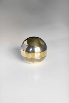 Tommaso Barbi 70s Ashtray Set by Tommaso Barbi in Metal and Brass - 3378158