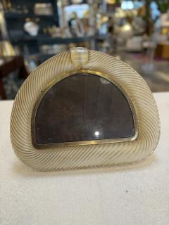 Tommaso Barbi Murano Glass Photo Frame by Tommaso Barbi 1970s - 4442559