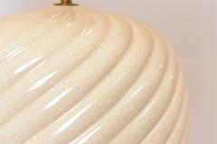 Tommaso Barbi Pair of Ceramic Table Lamps by Tommaso Barbi c 1970 - 1089387