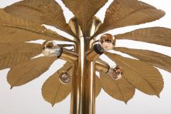 Tommaso Barbi Rare and Impressive Brass Rhaburb Floor Lamp by Tommaso Barbi - 823860