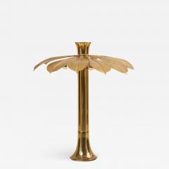 Tommaso Barbi Rare and Impressive Brass Rhaburb Floor Lamp by Tommaso Barbi - 824379