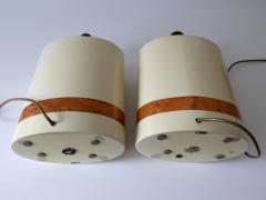Tommaso Barbi Set of Two Elegant Mid Century Modern Table Lamps by Tommaso Barbi Italy 1970s - 2043069