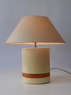 Tommaso Barbi Set of Two Elegant Mid Century Modern Table Lamps by Tommaso Barbi Italy 1970s - 2043071