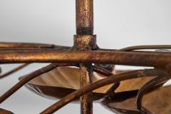 Tommaso Barbi Swirling Foliage Chandelier in the manner of Tommaso Barbi Europe 1960s - 4617066