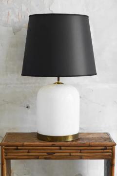 Tommaso Barbi Table lamp by Tommaso Barbi in Murano glass with brass details 1989 - 3843354