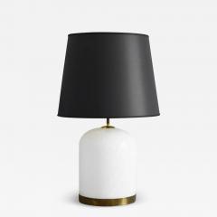 Tommaso Barbi Table lamp by Tommaso Barbi in Murano glass with brass details 1989 - 3855178