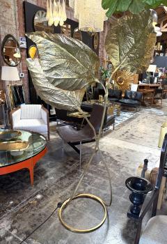 Tommaso Barbi Three Leaf Floor lamp By Tommaso Barbi 70s  - 4221259
