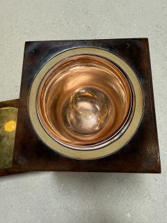 Tommaso Barbi Tommaso Barbi Burl Wood Ice Bucket Italy 1970s - 4453954