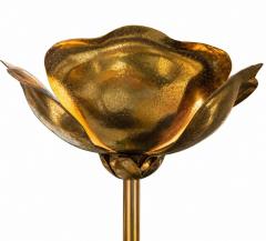 Tommaso Barbi Tommaso Barbi Lotus Floor Lamp Italy c 1970s - 4805258