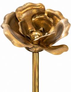 Tommaso Barbi Tommaso Barbi Lotus Floor Lamp Italy c 1970s - 4805260