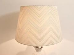 Tommaso Barbi Tommaso Barbi Style White Pineapple Hollywood Regency Table Lamp Italy 1970s - 4066593