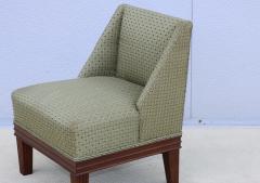 Tommi Parzinger 1940s Tommi Parzinger Mahogany Slipper Chair - 4238940