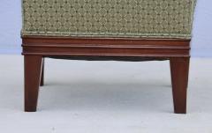 Tommi Parzinger 1940s Tommi Parzinger Mahogany Slipper Chair - 4238943