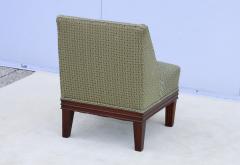 Tommi Parzinger 1940s Tommi Parzinger Mahogany Slipper Chair - 4238944