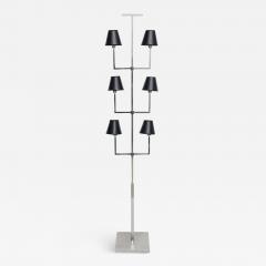 Tommi Parzinger American Modern Chrome Six Light Floor Lamp Tommi Parzinger 1960s - 4167706