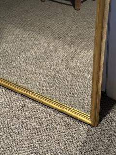 Tommi Parzinger EXCEPTIONAL GILT WOOD MIRROR WITH STYLIZED FLORA CREST MIRROR BY TOMMI PARZINGER - 4294409