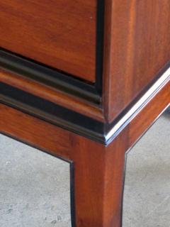 Tommi Parzinger Extremely Good Quality Tommy Parzinger Mid Century Mahogany Chest - 389905