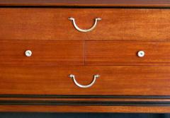Tommi Parzinger Extremely Good Quality Tommy Parzinger Mid Century Mahogany Chest - 389910