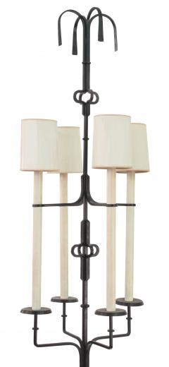 Tommi Parzinger Impressive Wrought Iron Floor Lamp by Tommi Parzinger - 205704