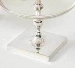Tommi Parzinger Large Tommi Parzinger Polished Nickel Candlesticks - 4296708