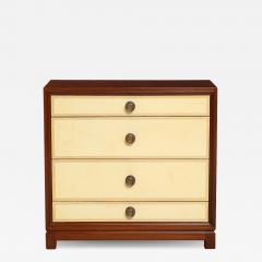 Tommi Parzinger Leather Front Chest of Drawers by Tommi Parzinger for Charak Modern - 2700598