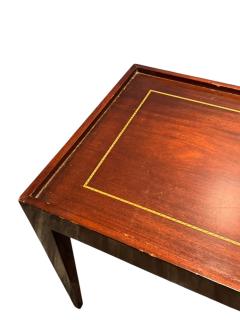 Tommi Parzinger MID CENTURY INLAID MAHOGANY GAME TABLE IN THE MANNER OF TOMMI PARZINGER - 4463422