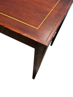 Tommi Parzinger MID CENTURY INLAID MAHOGANY GAME TABLE IN THE MANNER OF TOMMI PARZINGER - 4463423